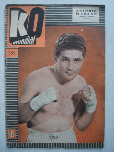 Revista Ko Mundial N° 388, Antonio Murano - Joe Louis