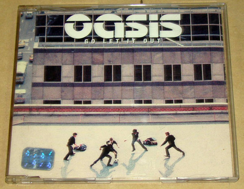 Oasis Go Let It Out Cd Single Holandes Transparente Kktus