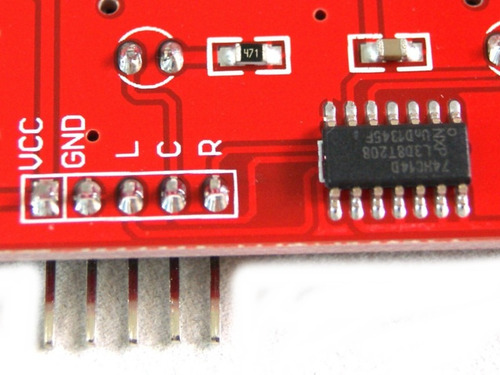 Sensor Sigue-lineas De 3 Canales Trt5000 Arduino Atmega Pic