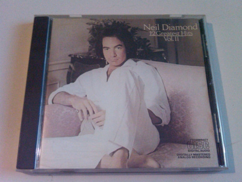 Neil Diamond 12 Greatest Hits Vol. Il Cd Usado Imp. Usa