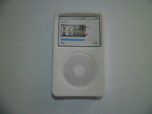 Forro De Silicon iPod Classic Video De 160gb 7g Color Blanco