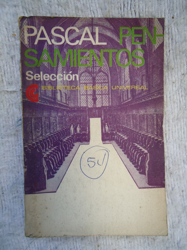 Pensamientos Selección De Blaise Pascal - Ceal 1969