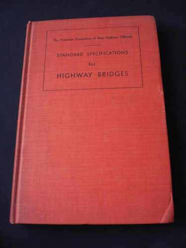 Standard Specifications For Highway Bridges - American 