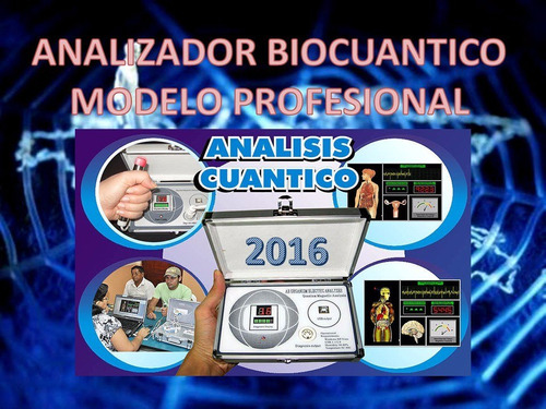 Analizador Cuantico Modelo Profesional Super Oferta