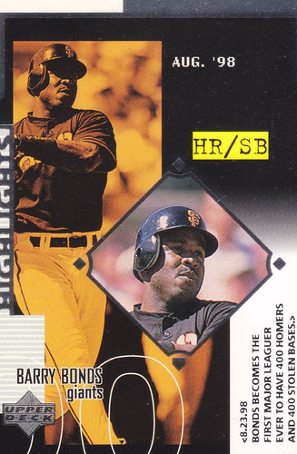 1999 Upper Deck Highlights Barry Bonds Giants