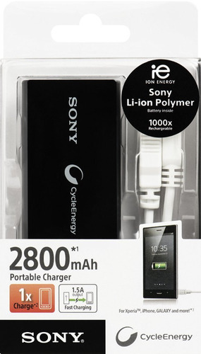 Bateria Externa Sony 2800mah Power Bank Cargador Portatil