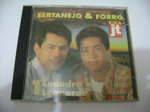 Cd - Leandro E Leonardo Sertanejo E Forro No Jt