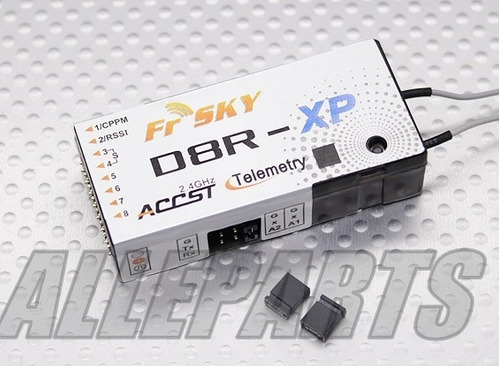 Receptor Frsky D8r-xp 8ch Telemetria Pronta Entrega