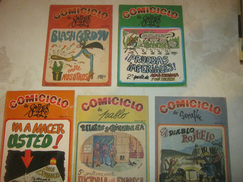 Revista Comiciclo Decada Del 70 Lote De 5