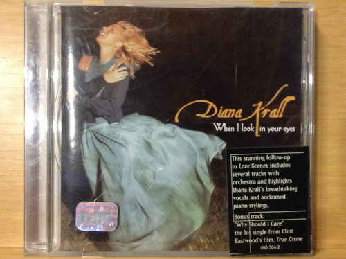 Cd Diana Krall  When I Look In Your Eyes