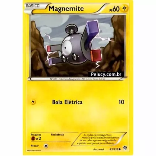 Cartas Pokemon Elétrico (Escolha Livre) - A