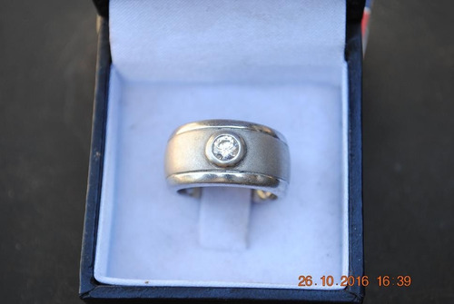 Precioso Anillo Compromiso Plata, Circón Suizo Bellísimo.