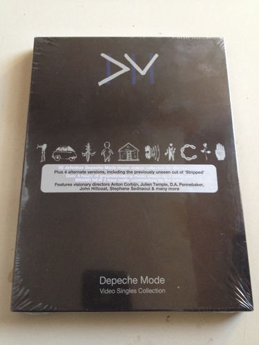 Depeche Mode Video Singles Collection 3 Dvds  Nacional