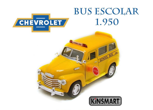 Chevrolet Suburban 1.950 - School Bus Escala 1:36