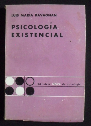 Psicologia Existencial Luis Maria Ravagnan