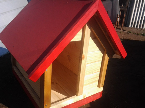 Casita De Madera Para Perros Pequeños