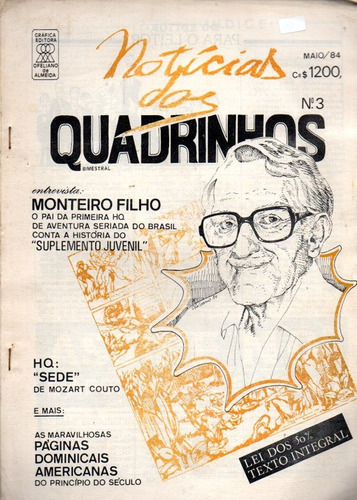 Noticias Dos Quadrinhos Mayo 1984 - Sobre Comic En Portugues