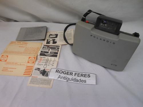 Antiga Camera Fotografica Polaroid 210 Fole