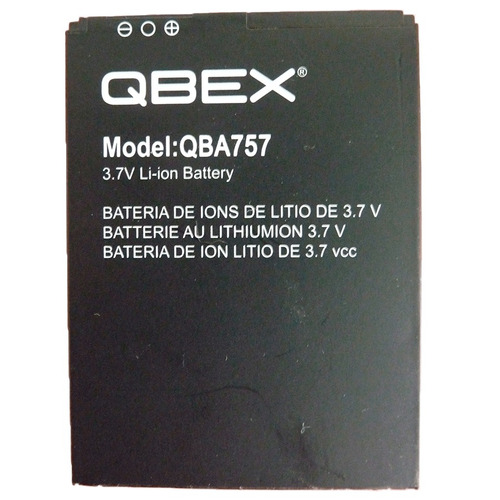 Baterias Qbex Qba 757 2x1