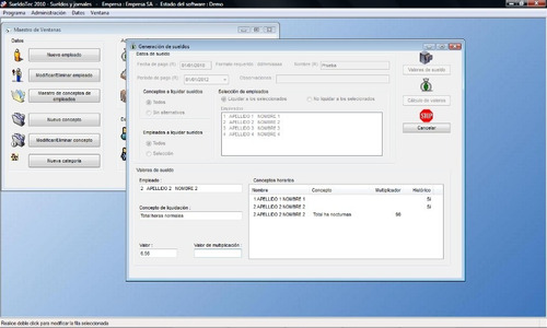 Imagen 5 de 8 de Codigo Fuente Sistema Programa Software Sueldos Y Jornales