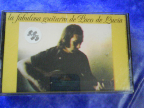 Casette-la Fabulosa Guitarra De Paco De Lucia Año 1981