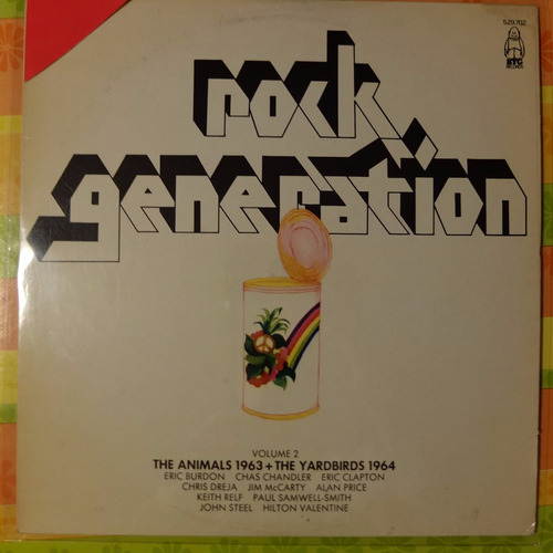 Vinilo The Animals    Rock Generation