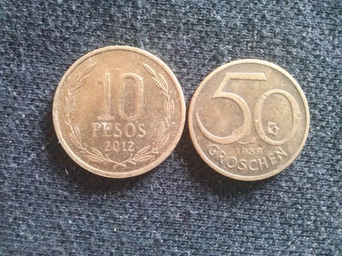 Moneda Austria 50 Groschn 1959 (a05)