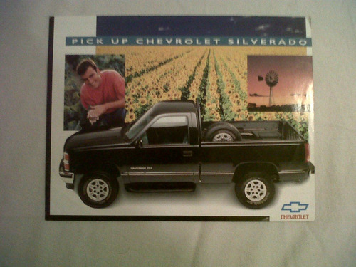 Folleto Catalogo Chevrolet Silverado Año 1998