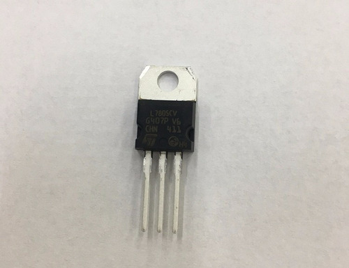 Regulador 7805 1a 5v To220 Marca St Pack 10 Unidades