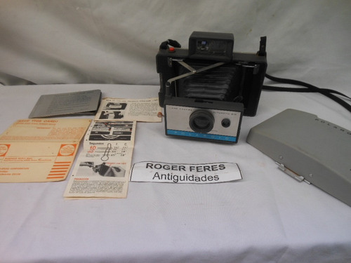 Antiga Camera Fotografica Polaroid 210 Fole