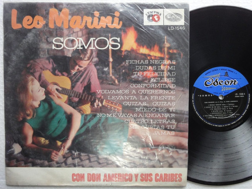 Lp Leo Marini Con La Orquesta De Don Americo Y Sus Caribes