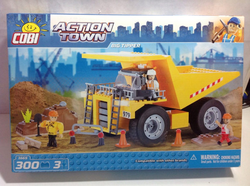 Camión Volcador Cobi Tipo Lego Envio Sin Cargo Caba