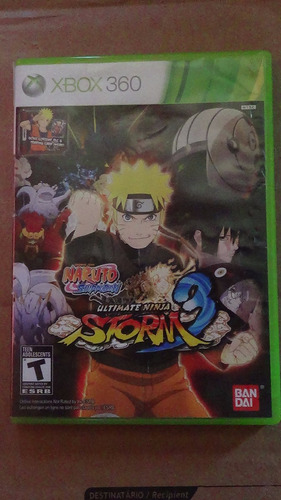 Naruto Shippuden: Ultimate Ninja Storm 3 Xbox 360 (original)