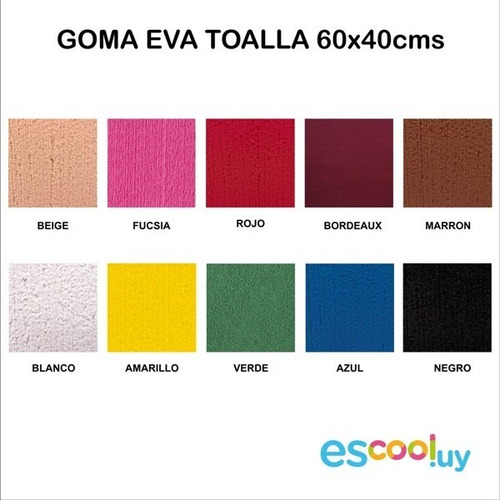 Goma Eva Toalla - Plush | Escool