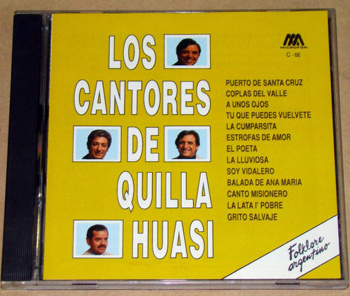 Los Cantores De Quilla Huasi Cd Usa / Kktus