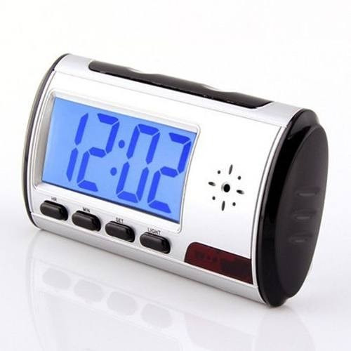 Camara Reloj Despertador Alarma Espia S.movimiento Hd 720p