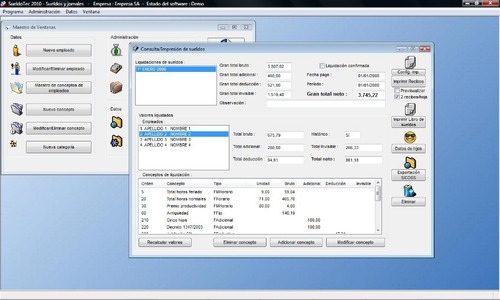 Imagen 7 de 8 de Codigo Fuente Sistema Programa Software Sueldos Y Jornales