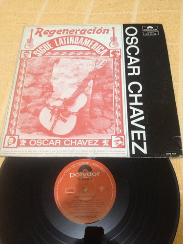 Oscar Chávez Regeneración Disco De Vinil Originales 