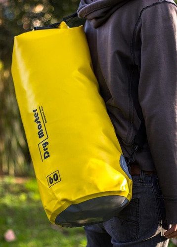 Imagen 7 de 7 de Bolsos Estancos Drymaster 60lts Con Correa De Transporte