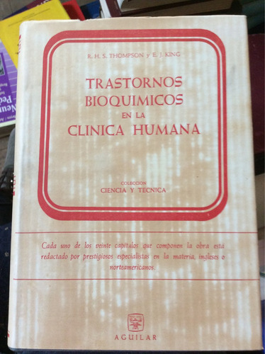 Trastornos Bioquímicos En La Clínica Humana