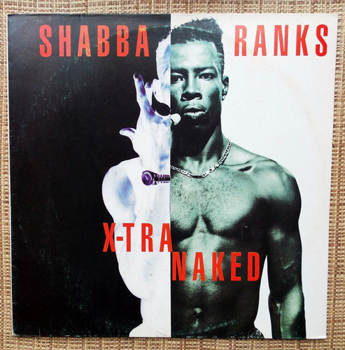 Lp Disco Vinil Shabba Ranks - X-tra Naked / Disco Impecável