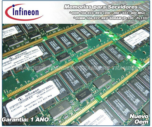 4gb (2x2gb) Ddr Ecc Reg Para Amd Opteron 200 Series