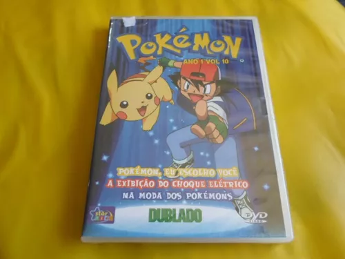 Dvd Pokémon / Ano 1 / Vol. 10 / Dublado / Novo