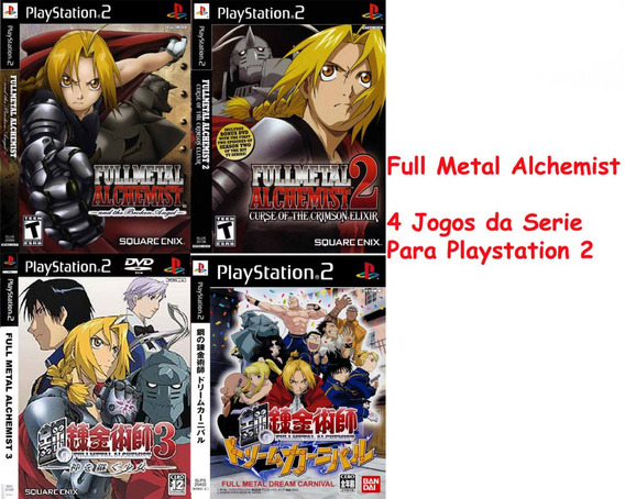 fullmetal alchemist 3 ps2