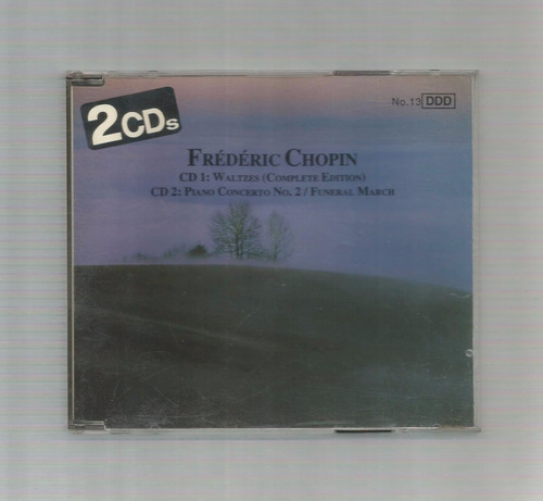 Chopin Waltzes Completo Piano Concerto N° 2 / 2cd Usado