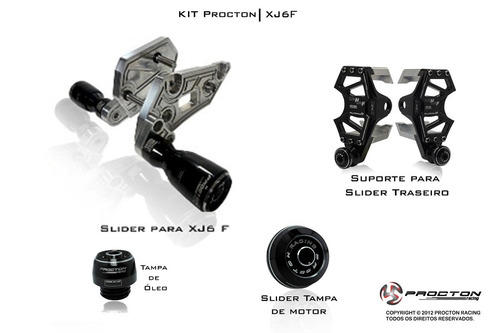 Kit  Slider Procton Racing Xj6 N Xj6 F