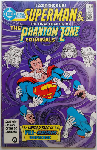 Superman Dc Comics Presents 97 Lois Lane 1986 Phantom Zone