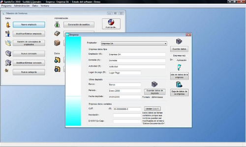 Imagen 2 de 8 de Codigo Fuente Sistema Programa Software Sueldos Y Jornales