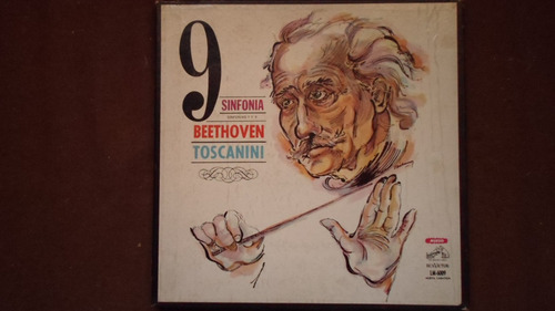 Disco 9 Sinfonia De Bethoveen Toscanini Son 2 Discos Muy Bue