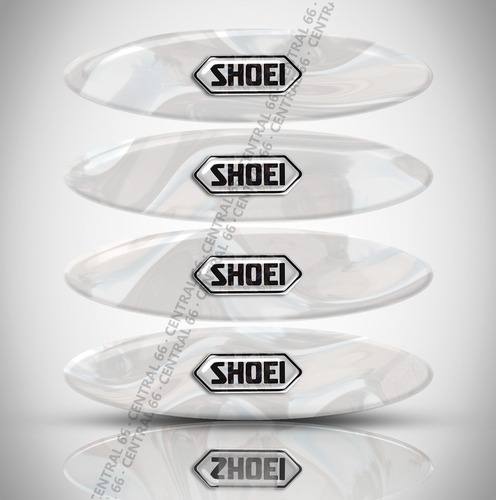 Refletivos Capacete Shoei Shineray Xy 150 Zh Kit 4 Adesivos